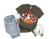 Valentines group 2 Army Green Shirts