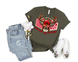 Valentines group 2 Army Green Shirts
