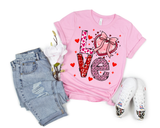 Valentines group 3 Bubble Gum Pink