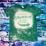 I Planted A Shamrock- Pregnancy Announcement for Dad