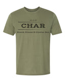 Char T-Shirt with Design on Front