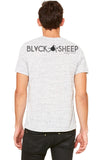 Black Sheep Marble T-Shirt with Design on Back