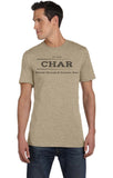 Char T-Shirt with Design on Front