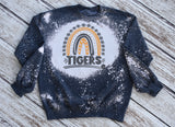 Black and Orange Tigers Rainbow