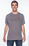 Flame T-Shirt with Design on Front