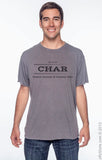 Char T-Shirt with Design on Front