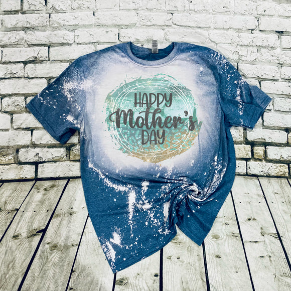 Happy Mother's Day-Glitter and Blue