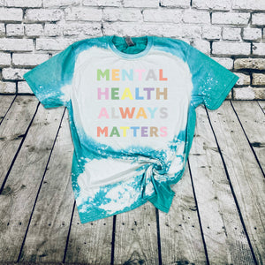 Mental Health Always Matters-Rainbow Letters