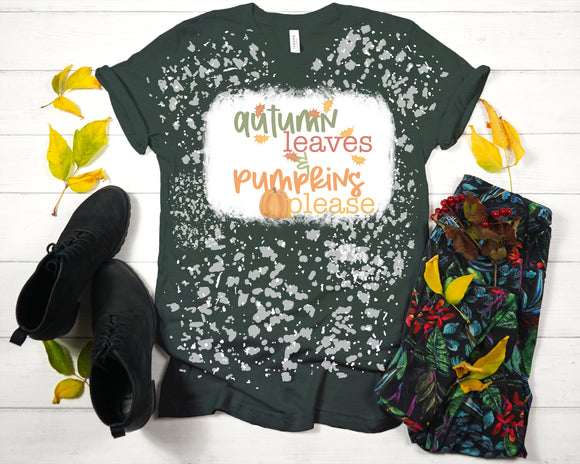 Autumn Leaves and Pumpkins Please