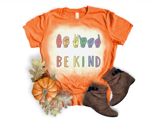 Be Kind-ASL Rainbow