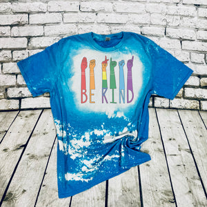 Be Kind-Rainbow ASL