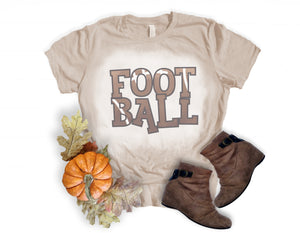 Football-Football Colored Letters