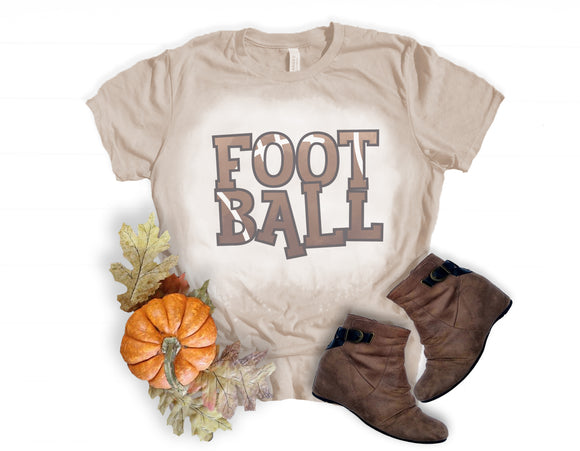 Football-Football Colored Letters