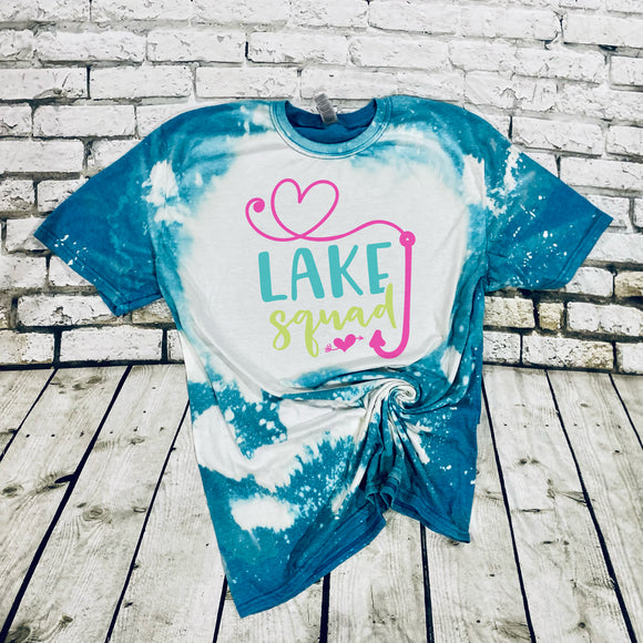 Lake Squad with Fishhook-Blue and Pink