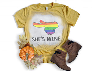 She's Mine-Rainbow Finger, Left